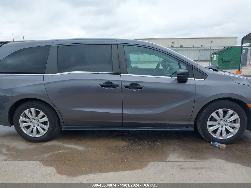 2019 Honda Odyssey Lx VIN: 5FNRL6H29KB047233 Lot: 40684874