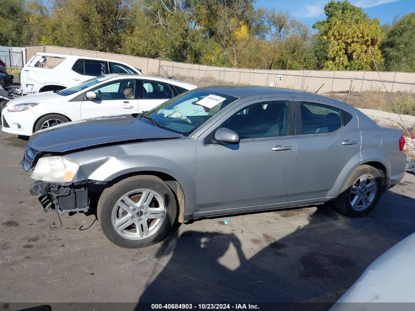 2013 Dodge Avenger Sxt VIN: 1C3CDZCG1DN510966 Lot: 40684903