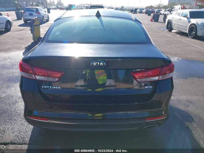 2016 Kia Optima Lx Turbo VIN: 5XXGT4L18GG082568 Lot: 40684905