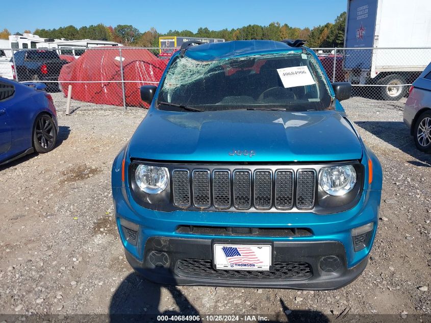 2021 Jeep Renegade Sport Fwd VIN: ZACNJCAB7MPM16581 Lot: 40684906