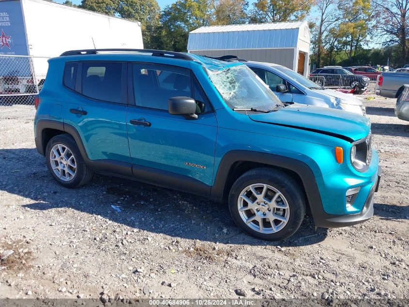 2021 Jeep Renegade Sport Fwd VIN: ZACNJCAB7MPM16581 Lot: 40684906