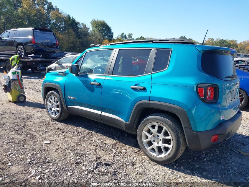 2021 Jeep Renegade Sport Fwd VIN: ZACNJCAB7MPM16581 Lot: 40684906