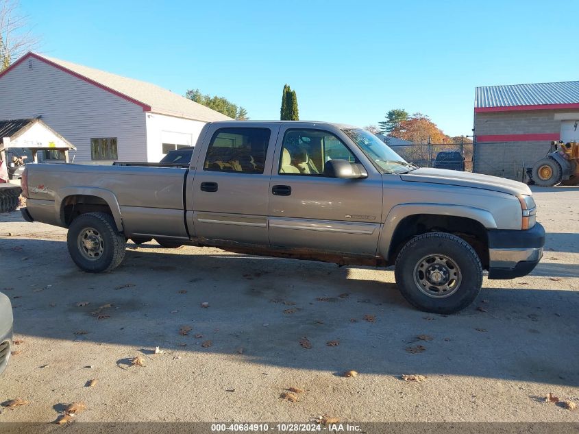 2003 Chevrolet Silverado 2500Hd Ls VIN: 1GCHK23U73F227582 Lot: 40684910