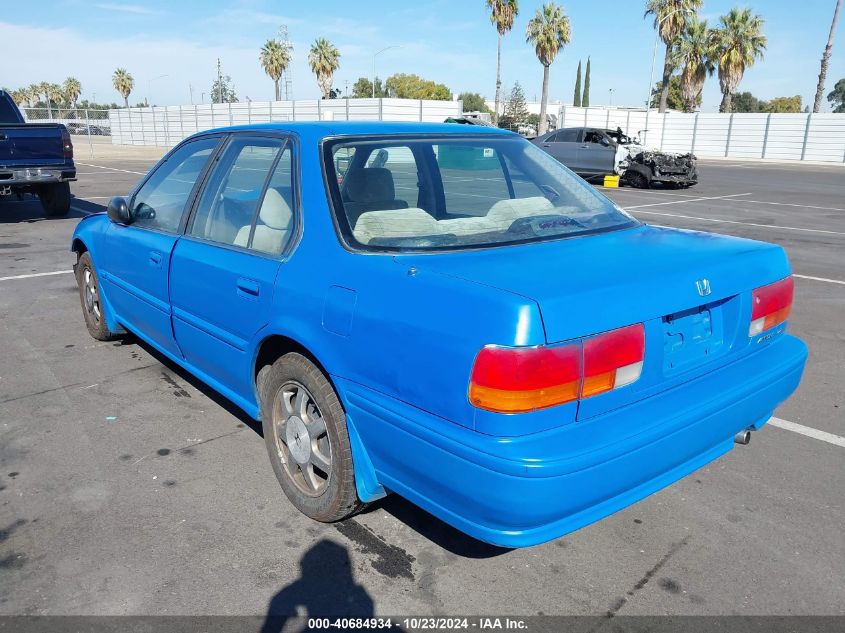 1993 Honda Accord Dx VIN: JHMCB7548PC007684 Lot: 40684934