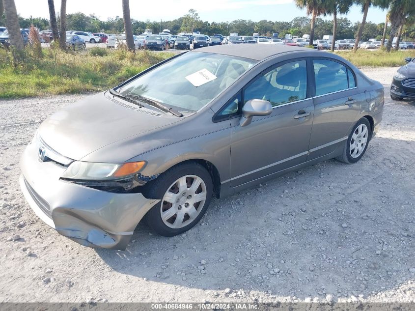 2006 Honda Civic Lx VIN: 1HGFA16556L145690 Lot: 40684946