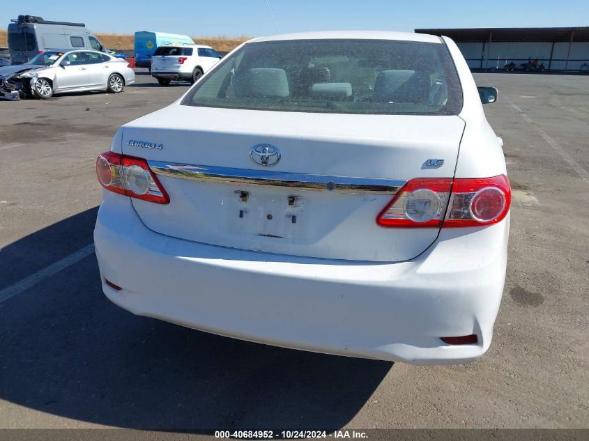 2011 Toyota Corolla Le VIN: 2T1BU4EE4BC543871 Lot: 40684952