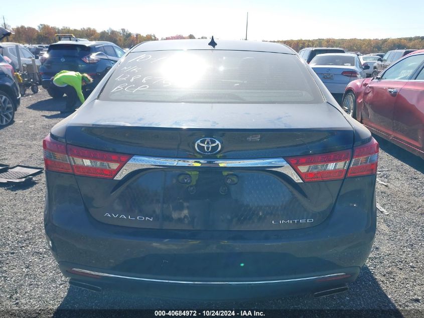 2018 Toyota Avalon Xle Plus/Premium/Tour/Ltd VIN: 4T1BK1EB7JU265961 Lot: 40684972