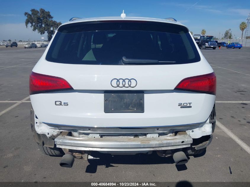 2016 Audi Q5 2.0T Premium VIN: WA1L2AFP2GA049040 Lot: 40684994