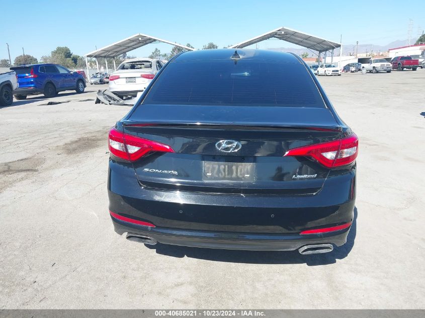 2017 Hyundai Sonata Limited VIN: 5NPE34AF5HH595224 Lot: 40685021