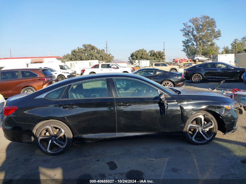 2022 Honda Accord Sport VIN: 1HGCV1F37NA113968 Lot: 40685027