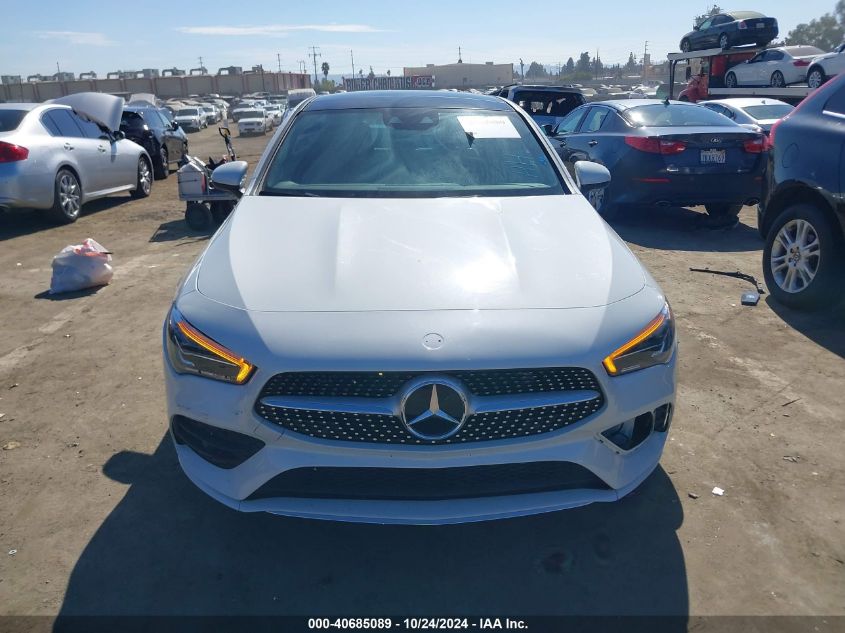 2023 Mercedes-Benz Cla 250 Coupe VIN: W1K5J4GBXPN328000 Lot: 40685089