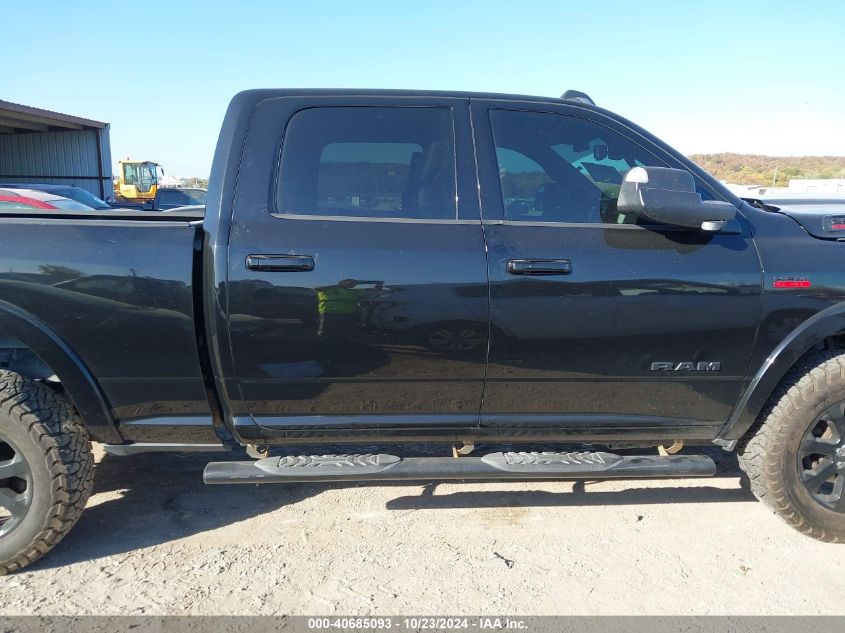 2019 Ram 2500 Laramie 4X4 6'4 Box VIN: 3C6UR5FJ6KG514641 Lot: 40685093