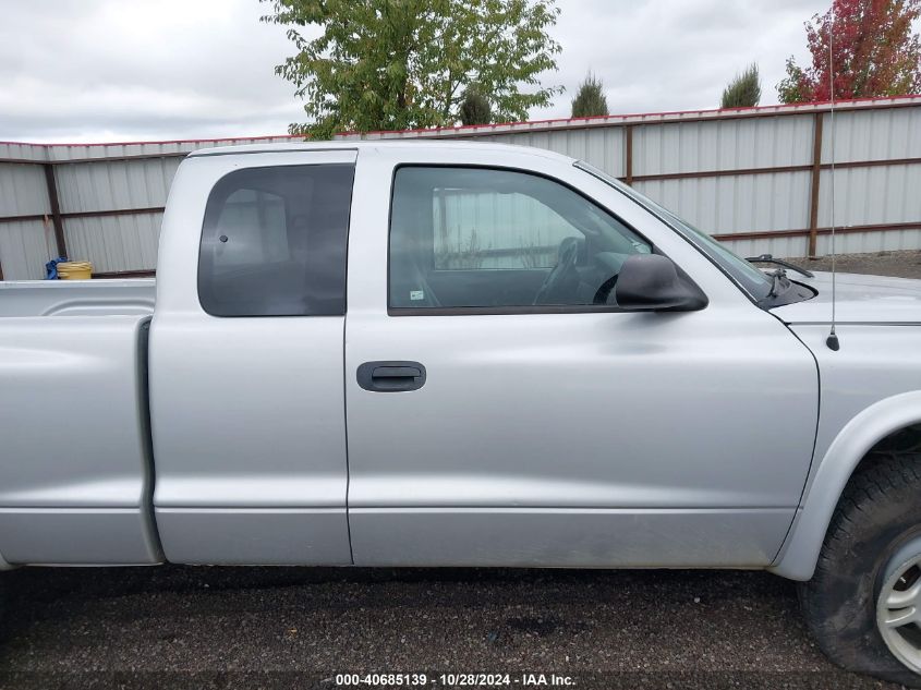 2004 Dodge Dakota Sport VIN: 1D7HG32K54S528079 Lot: 40685139