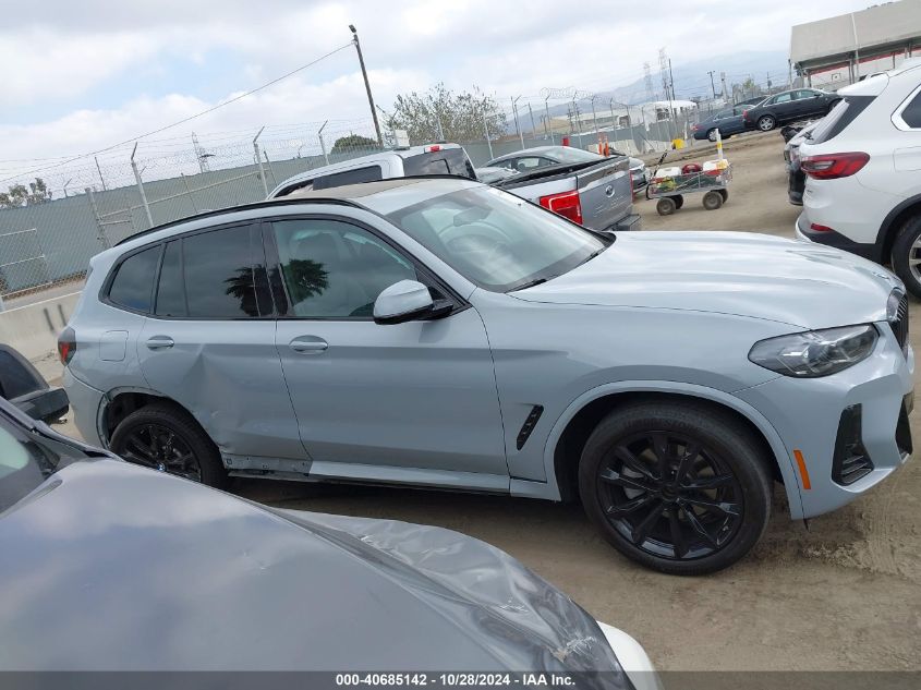 2023 BMW X3 XDRIVE30I - 5UX53DP07P9P91299