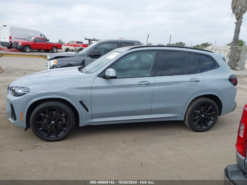 2023 BMW X3 XDRIVE30I - 5UX53DP07P9P91299