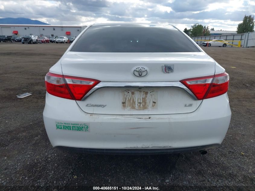 2016 Toyota Camry Le VIN: 4T4BF1FK5GR570490 Lot: 40685151