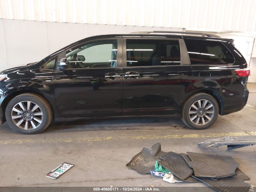 2019 Toyota Sienna Limited 7 Passenger VIN: 5TDDZ3DC4KS216091 Lot: 40685171