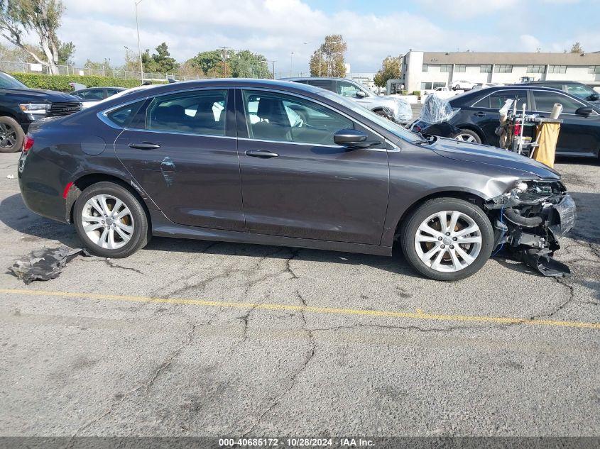 2015 Chrysler 200 Limited VIN: 1C3CCCAB2FN688895 Lot: 40685172