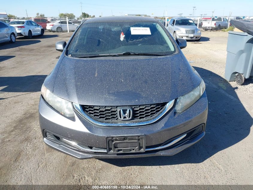 2013 Honda Civic Lx VIN: 19XFB2F55DE269739 Lot: 40685198