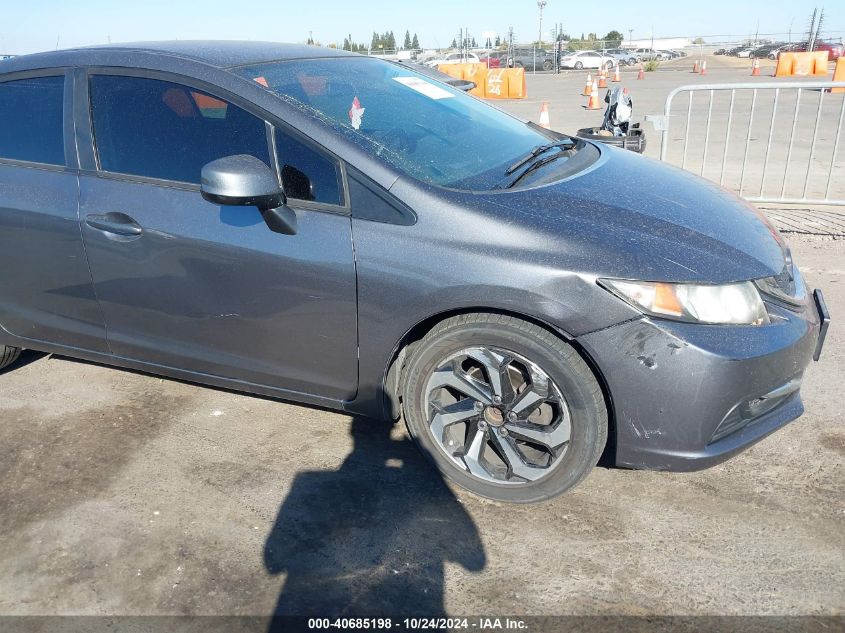 2013 Honda Civic Lx VIN: 19XFB2F55DE269739 Lot: 40685198