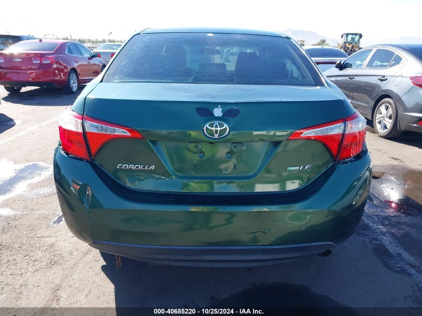 2015 Toyota Corolla Le Eco VIN: 2T1BPRHE3FC260528 Lot: 40685220