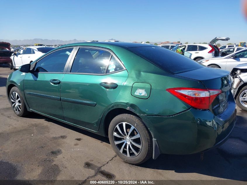 2015 Toyota Corolla Le Eco VIN: 2T1BPRHE3FC260528 Lot: 40685220