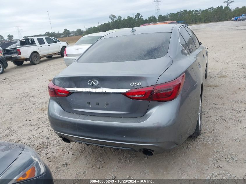 2018 Infiniti Q50 3.0T Luxe VIN: JN1EV7AP7JM364554 Lot: 40685249