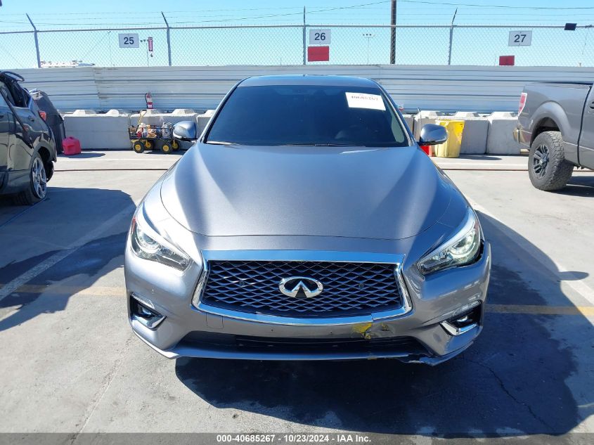 2021 Infiniti Q50 Luxe VIN: JN1EV7BP8MM704622 Lot: 40685267