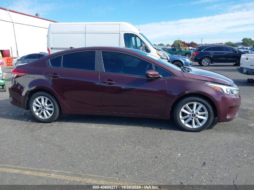 2017 Kia Forte Lx VIN: 3KPFL4A78HE148758 Lot: 40685277