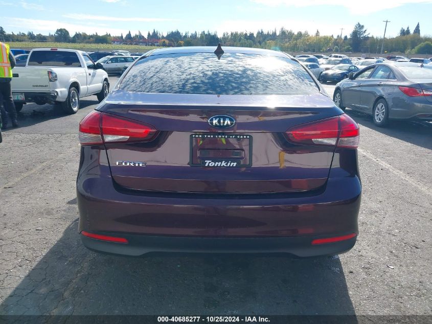 2017 Kia Forte Lx VIN: 3KPFL4A78HE148758 Lot: 40685277