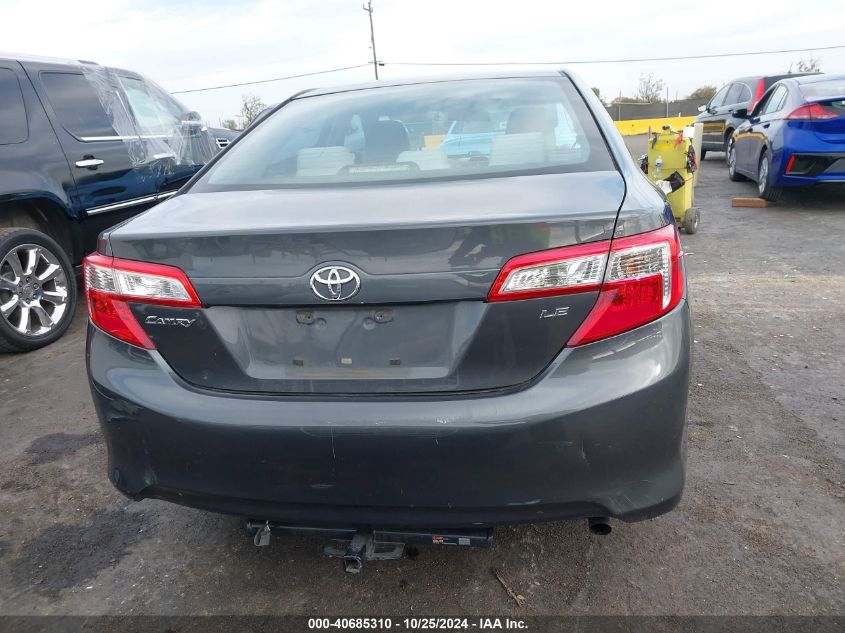 2012 Toyota Camry Le VIN: 4T1BF1FK0CU087817 Lot: 40685310