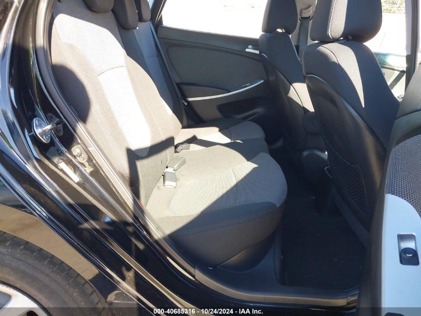 2013 Hyundai Accent Gs VIN: KMHCT5AE2DU106262 Lot: 40685316