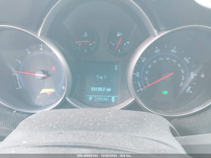2011 CHEVROLET CRUZE VIN: 1G1PG5S95B7180405