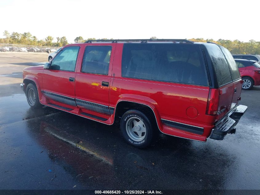 1999 GMC Suburban 1500 Sl VIN: 3GKEC16R1XG510232 Lot: 40685420