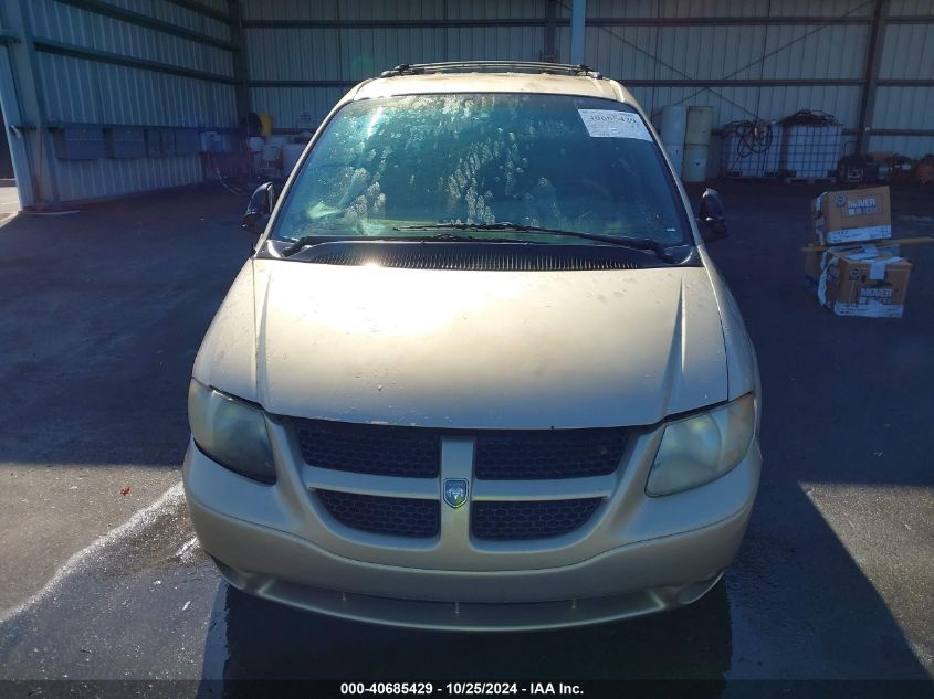 2001 Dodge Caravan Es VIN: 2B8GP54L61R194354 Lot: 40685429