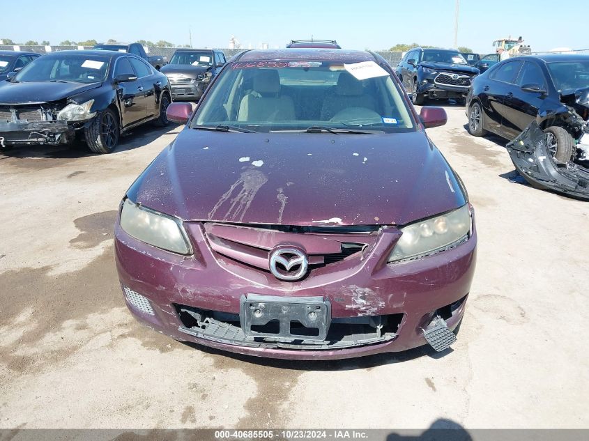 2007 Mazda Mazda6 I Sport Ve VIN: 1YVHP80C475M10556 Lot: 40685505