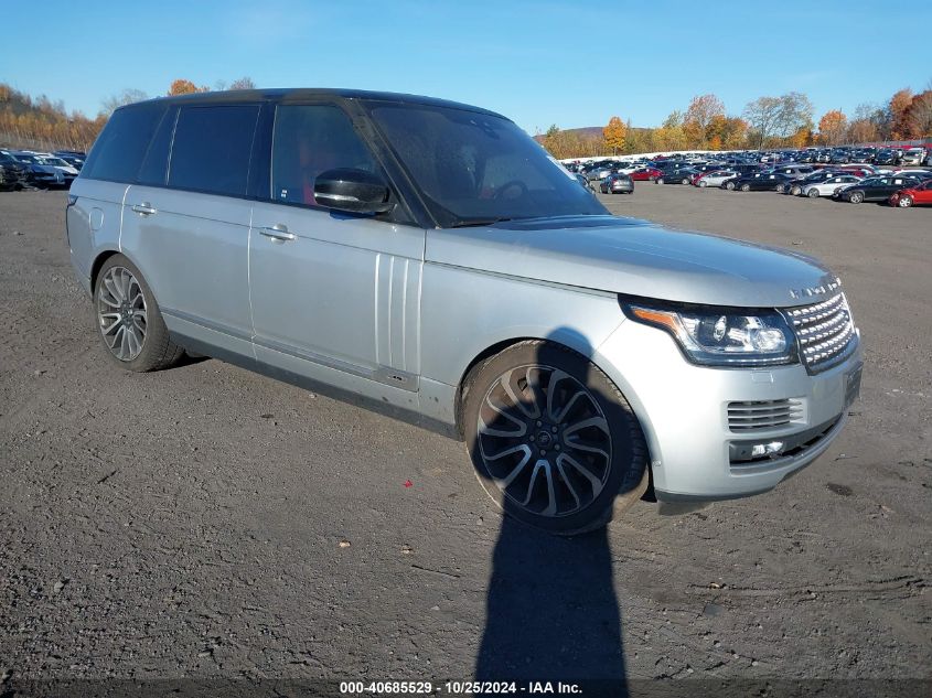 VIN SALGV5FEXHA346832 2017 Land Rover Range Rover,... no.1