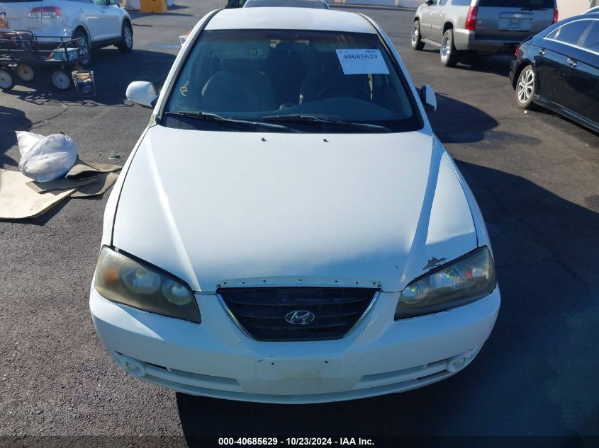 2004 Hyundai Elantra Gls/Gt VIN: KMHDN46D84U905827 Lot: 40685629