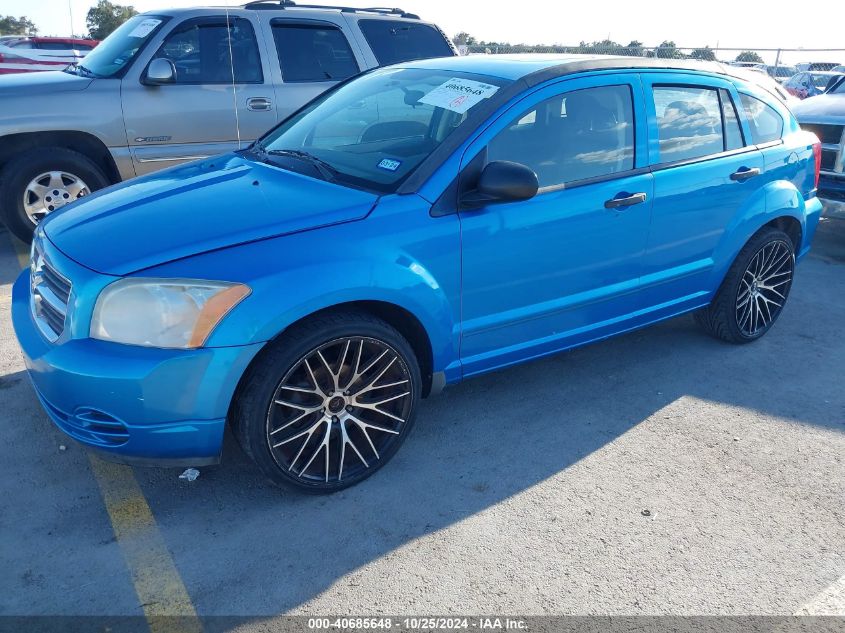 2008 Dodge Caliber Sxt VIN: 1B3HB48B98D689990 Lot: 40685648