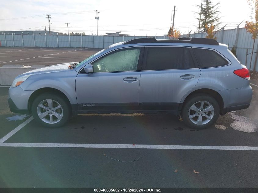 2013 Subaru Outback 2.5I Premium VIN: 4S4BRBGC0D3224623 Lot: 40685652