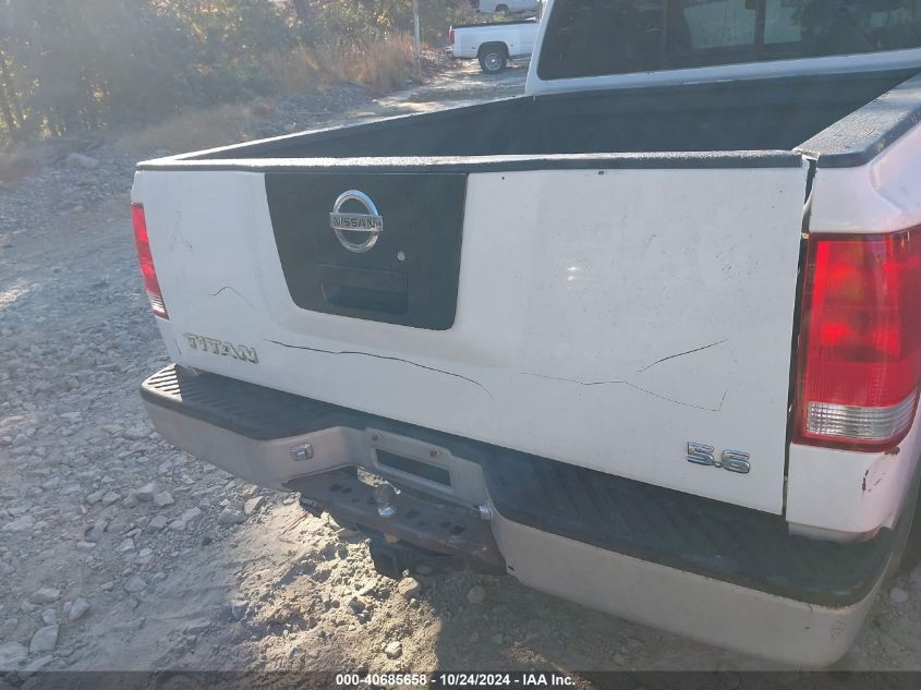 2006 Nissan Titan Xe VIN: 1N6BA06A76N561892 Lot: 40685658