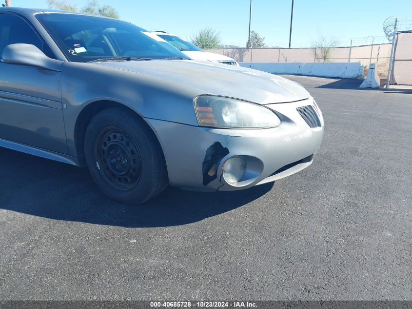 2008 Pontiac Grand Prix VIN: 2G2WP552081127963 Lot: 40685728