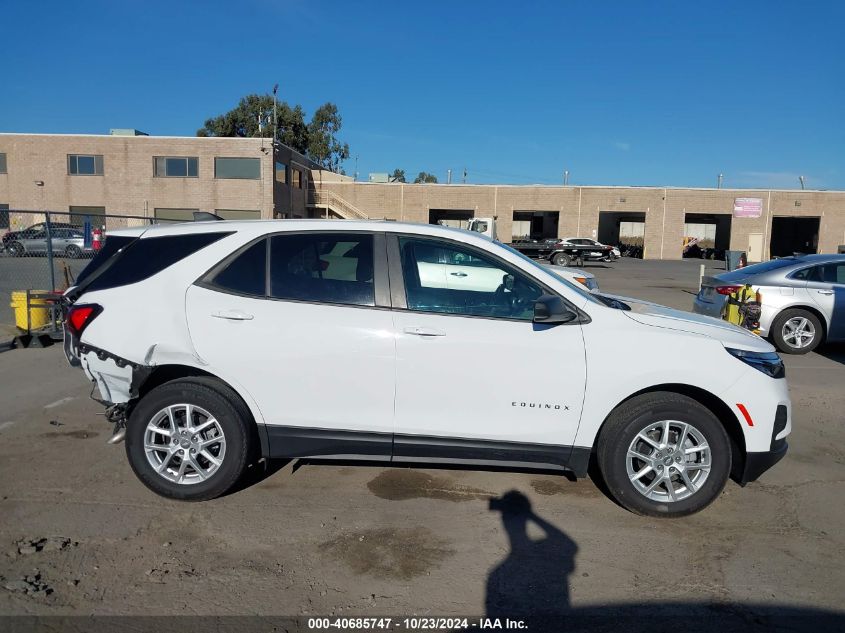 2024 Chevrolet Equinox Fwd Ls VIN: 3GNAXHEGXRL138303 Lot: 40685747