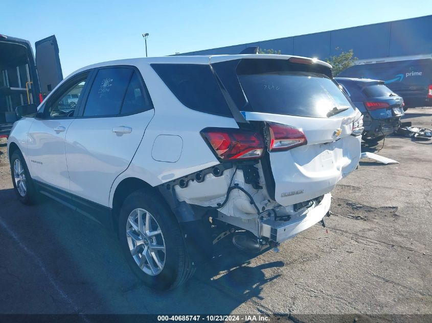 2024 Chevrolet Equinox Fwd Ls VIN: 3GNAXHEGXRL138303 Lot: 40685747