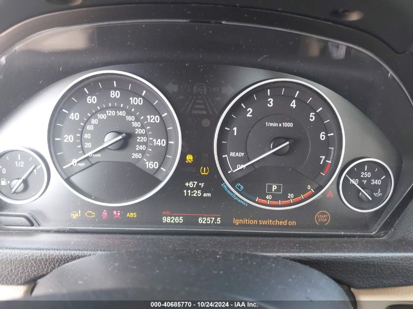 2013 BMW 328I xDrive VIN: WBA3B5C53DF598354 Lot: 40685770