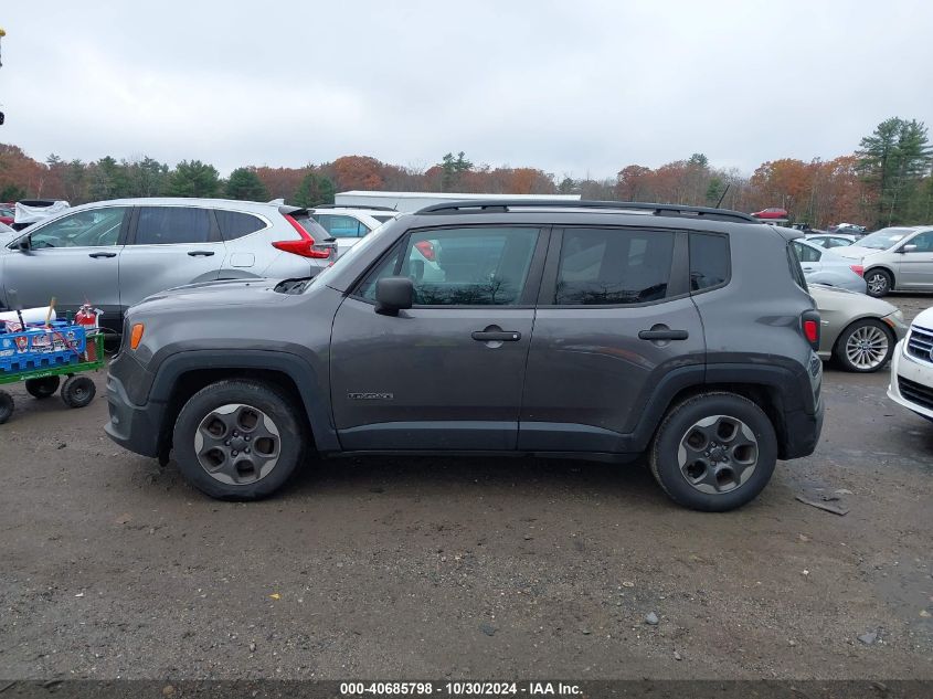 2016 Jeep Renegade Sport VIN: ZACCJAAWXGPD85526 Lot: 40685798