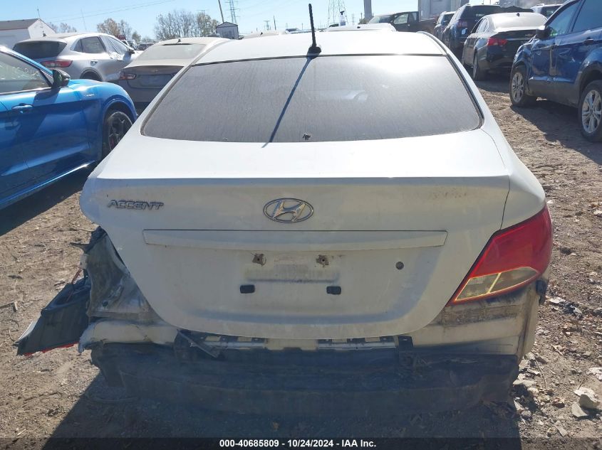 2015 Hyundai Accent Gls VIN: KMHCT4AEXFU824784 Lot: 40685809