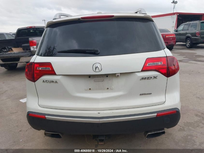 2010 Acura Mdx Advance Package VIN: 2HNYD2H74AH517765 Lot: 40685818