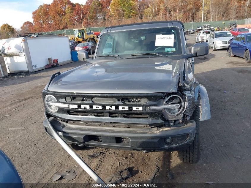 2023 Ford Bronco Outer Banks VIN: 1FMEE5DPXPLB60273 Lot: 40685846