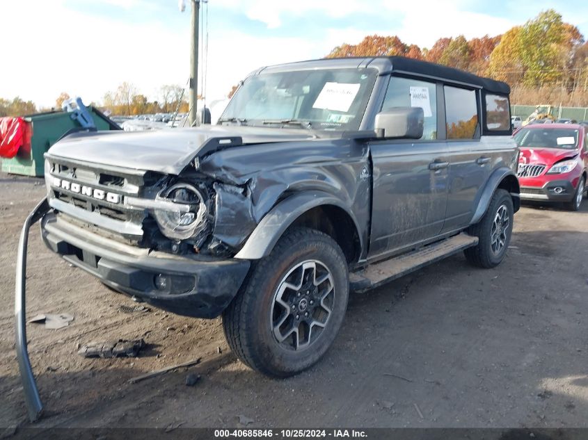 2023 Ford Bronco Outer Banks VIN: 1FMEE5DPXPLB60273 Lot: 40685846